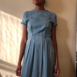 Vintage Denim midi dress